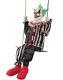 Animated Swinging Chuckles The Clown Halloween Prop Haunted House