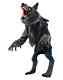 Animated Werewolf Halloween Prop Haunted Monster Yard Zombie Animatronic Led New