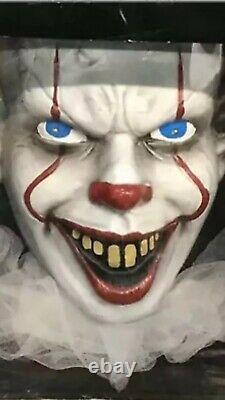 Animatronics Halloween Prop Decor Talking Pennywise In The Sewer Clown IT Movie