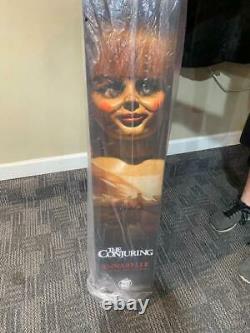 Annabelle Doll The Conjuring by Trick or Treat Studios Life Size Prop in hand
