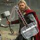 Avengers 11 Full Metal Thor Dark World Hammer Mjolnir Cosplay Halloween Prop Us