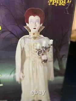 BRAND NEW Gemmy Animatronic Halloween Life Size Prop Midnight Countess Spirit