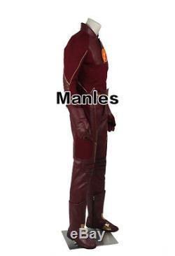 Barry Allen Cosplay Costume Superhero Halloween Outfits Comic Con Suits Props
