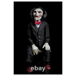 Billy The Puppet Prop Saw Jigsaw Creepy Dummy Scary Halloween