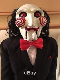 Billy the Puppet authentic lifesize Jigsaw Halloween puppet from Saw
