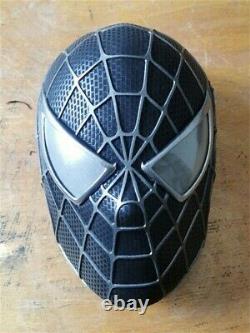 Black Venom Spiderman Helmet Cosplay Spider-man Mask Costume Props Halloween Cos