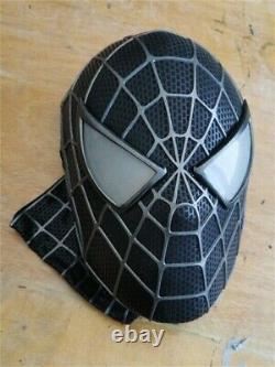 Black Venom Spiderman Helmet Cosplay Spider-man Mask Costume Props Halloween Cos