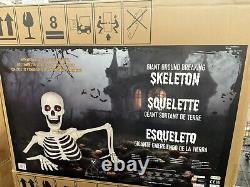 Brand New 9.2' Giant Ground Breaking Skeleton Led Eye Halloween Decoration