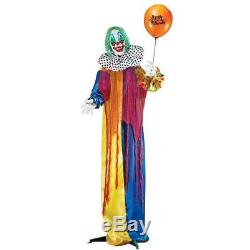 CLEARANCE Animated Scary Clown LIFE SIZE for Halloween Outdoor Prop Decoration