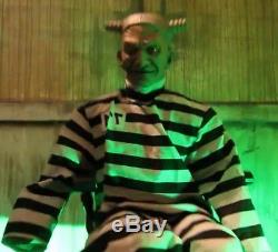 CONDEMNED PRISONER Life-Size Animated Haunted House Halloween Decoration & Prop