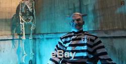CONDEMNED PRISONER Life-Size Animated Haunted House Halloween Decoration & Prop
