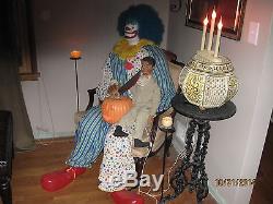 Creepy Clown Halloween Prop