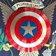 Captain America Shield 11 Abs Shield 57cm Cosplay Halloween Gift Props