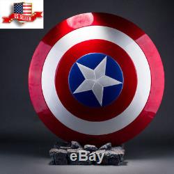 Captain America Shield 11 ABS Shield 60cm Cosplay Halloween Props Gift Hot