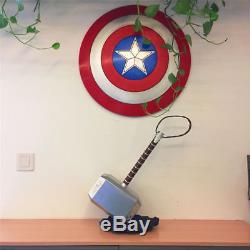 Captain America Shield 11 ABS Shield 60cm Cosplay Halloween Props Gift US SHIP