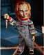 Childs Play Chucky 2 Ft Bump N Go Animatronic Roaming Talking Doll Prop New