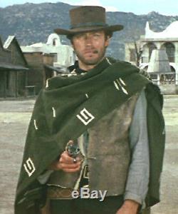Clint Eastwood Green Poncho Cowboy Replica Movie Prop Great for Halloween