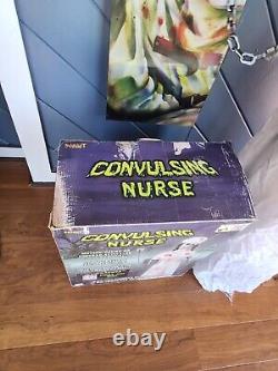 Convulsing Nurse Retired Spirit Halloween Prop. 2013TESTED