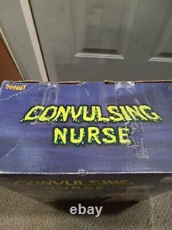 Convulsing Nurse Retired Spirit Halloween prop. 2013