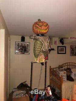 Corn Stalker Halloween Prop Spirit Halloween Morbid Gemmy Rare Htf