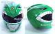 Cosplay Mighty Morphin Power Rangers Green Life-size Helmet Hero Halloween Props