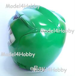 Cosplay Mighty Morphin Power Rangers GREEN Life-size Helmet Hero Halloween Props