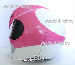 Cosplay Mighty Morphin Power Rangers PINK Life-size Helmet Hero Halloween Props
