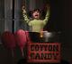 Cotton Candice Animated Prop Haunted Circus Carnival Clown Halloween Animatronic