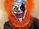 Creepy Clown Doll. Halloween Haunted House Prop 32 Inches Ooak Doll