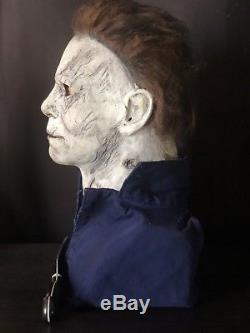 Custom 2018 Halloween Michael Myers Mask Bust/wearable Display Prop with Knife