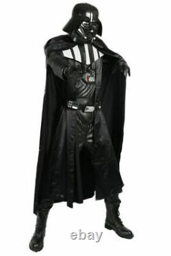 Darth Vader Costume Black Cosplay Clothing Belt Cape Props Halloween Full Set
