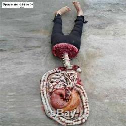 Dead Body Halloween Parts Prop Horror Props Zombie Severed Bloody Fake Haunted
