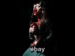 Dead Debbie Debby Prop Halloween Haunted House Distortions Unlimited Zombie Girl