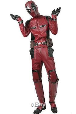 Deadpool Costume Cosplay Prop Suit Outfit Superhero Jumpsuit Halloween Xcoser