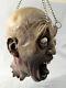 Decapitated Head With Chain Haunted House Halloween Decoration Life Size Prop 2