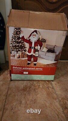 Deluxe Animated Santa, Life Size Santa Claus, Christmas Decorations
