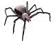 Deluxe Spider Light Up Eyes Black Widow Tarantula Halloween Haunted House Prop