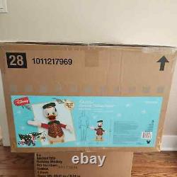 Disney 4 ft. Animated Holiday Donald Duck Home Depot