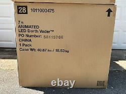 Disney 7 FT. Animated LED Darth Vader Star Wars Halloween Home Depot IN HAND