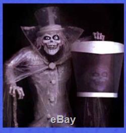 Disney Haunted Mansion Bust Head Replica Ezra Hatbox Ghost Halloween Prop Decor