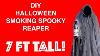 Diy 7ft Reaper Tutorial With Fog And Lantern Light And Spooky Make This Halloween Prop Today