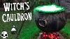 Diy Halloween Props Bubbling Witch S Cauldron With Glowing Coals