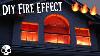 Diy Halloween Props Realistic Fake Fire Special Effects