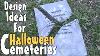 Diy Halloween Tombstone Decoration Ideas Inspirations For Graveyard Decor U0026 Diy Props