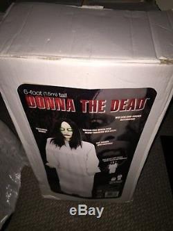 Donna The Dead Animatronic Bnib Very Rare Gemmy Spirit Hallowewn Prop