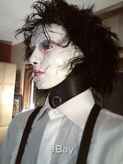 EDWARD SCISSORHANDS JOHNNY DEPP LIFE SIZE MANNEQUIN HALLOWEEN PROP ZOMBIE PROP