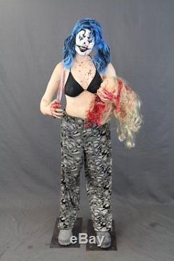 EVIL KILLER CLOWN Haunted House Halloween Horror Circus Prop