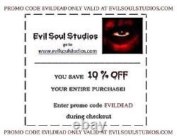 Evil Soul Studios LIFE-SIZE Out Of These Ashes Tombstone Halloween Cemetery Prop