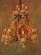 Four Skeleton Chandelier, Halloween Prop, Human Skeletons Skulls, New