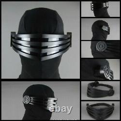 G. I. JoeThe Rise of Cobra Snake Eyes Cosplay Mask PVC Halloween Cosplay Props
